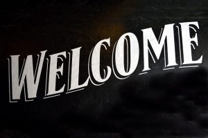 Welcome Sign Online Casino